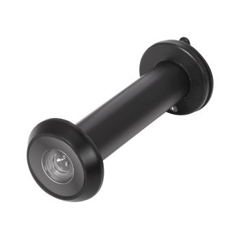 VIEWER 4 DVZ 70x130/16 (глазок дверной, оптика пластик, угол обзора 200) BL HD черный (подвес)