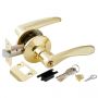 Ручка защелка 6020 PB-E (кл./фик.) золото