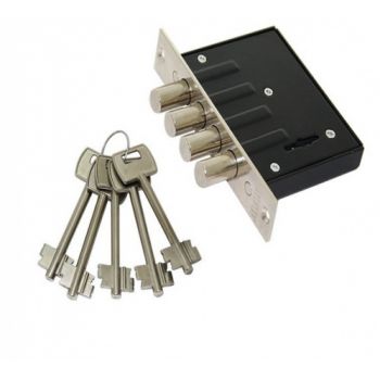 Замок врезной MAXI Locks 3082-A короткая планка