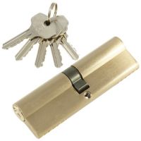 Цилиндровый механизм PLP N100 английский ключ/ключ SN Матовый никель