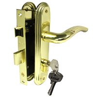 Замок врезной MAXI Locks MLC62-510-PB  Полированная латунь