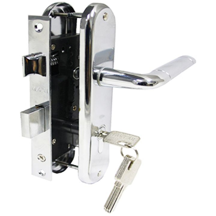 Замок врезной MAXI Locks MLC62-105-CP Хром