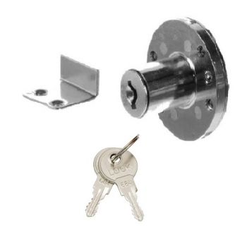Замок мебельный MAXI Locks FL109 CP Хром