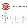 Цилиндровый механизм LIVGARD C70 перфо.ключ-ключ SN Матовый никель