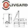 Доводчик Livgard DC-50kg BR Коричневый