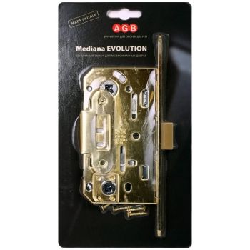 B01102.50.03.567 Защелка врезная WC (латунь) MEDIANA EV. (инд.упак+B01000.13)