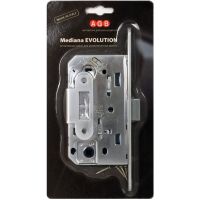 B01102.50.06.567 Защелка врезная WC (никель) MEDIANA EV. (инд.упак+B01000.13)