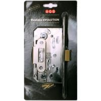 B01102.50.34.567 Защелка врезная WC (матовый хром) MEDIANA EV. (инд.упак+B01000.13)