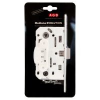 B01102.50.FM.567 Защелка врезная WC (белый) MEDIANA EV. (инд.упак+B01000.13)